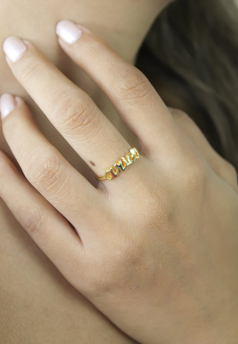 Aries Zodiac Ring by Bombay Sunset