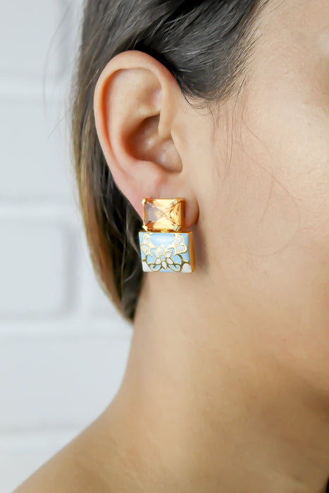 Jaipur Sky Earrings by Bombay Sunset
