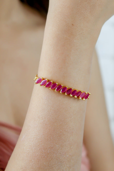 Crystal Spikes Bracelet by Bombay Sunset