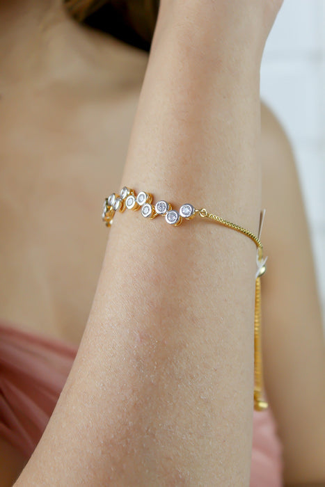 Crystal Dots Bracelet by Bombay Sunset