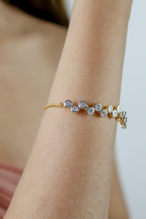 Crystal Dots Bracelet by Bombay Sunset