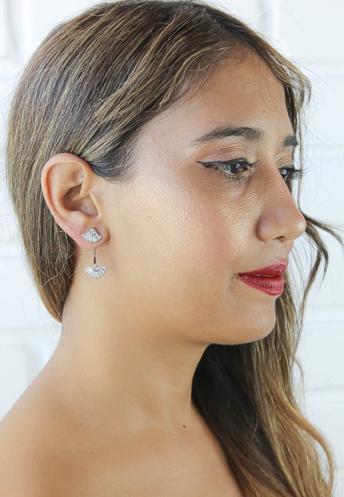 Double Shine Earrings by Bombay Sunset