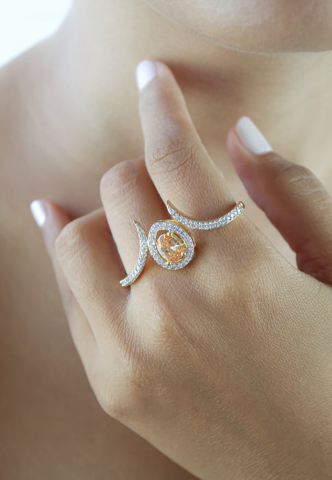 Bari Double Ring by Bombay Sunset