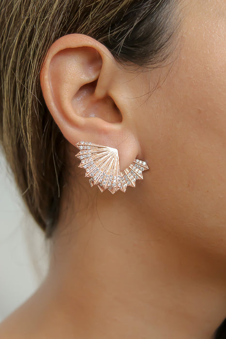 Mini-Abanicho Earrings by Bombay Sunset