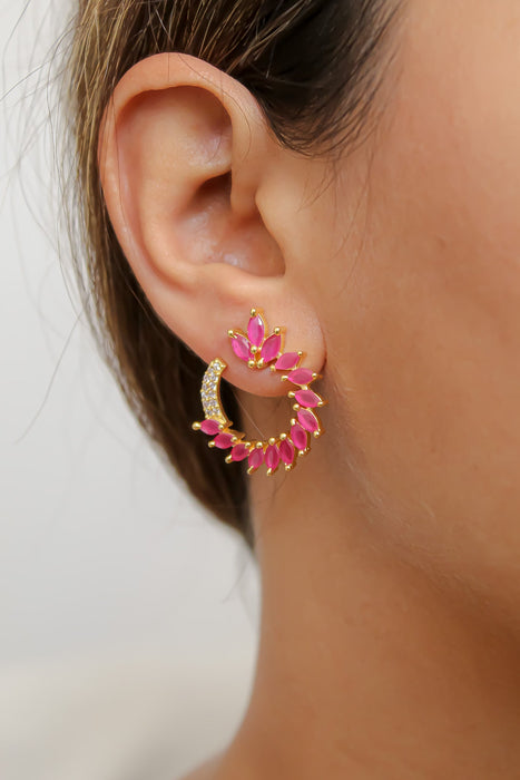 Golden Viper Earrings by Bombay Sunset