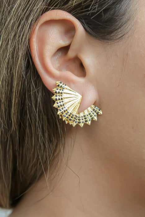 Mini-Abanicho Earrings by Bombay Sunset