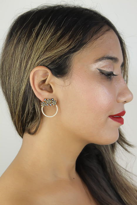 Golden Salamander Earrings by Bombay Sunset