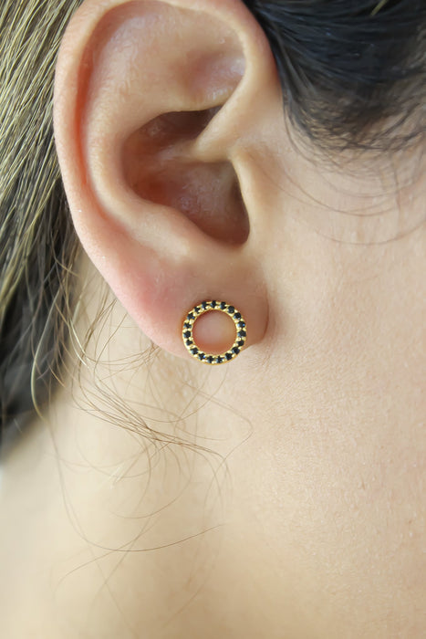 Circle Earrings by Bombay Sunset