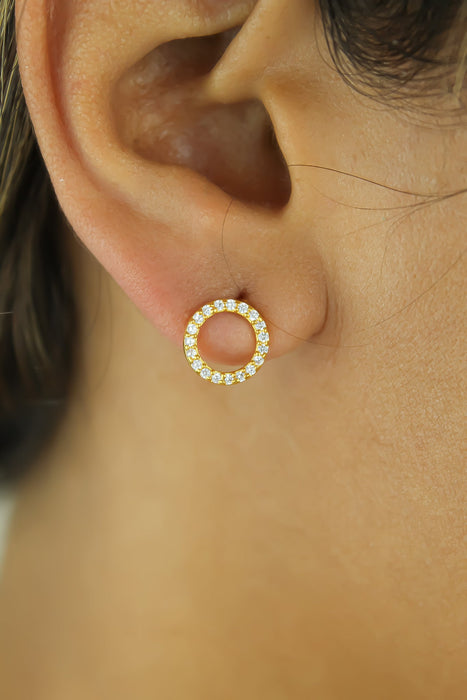 Circle Earrings by Bombay Sunset