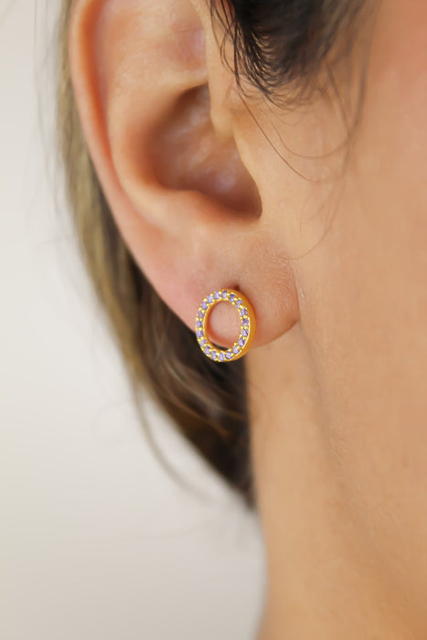 Circle Earrings by Bombay Sunset