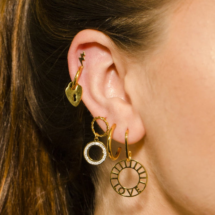 FLORA Hoop Earrings