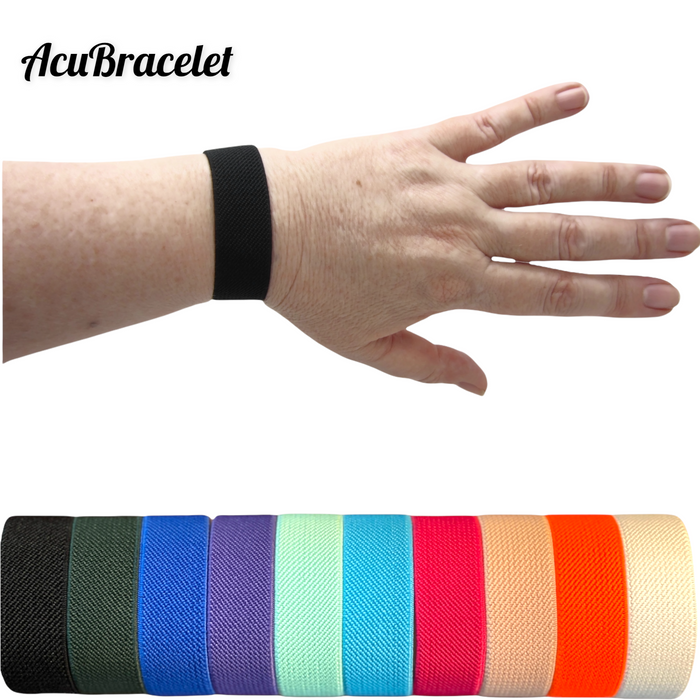 AcuBalance Hot Flash Bracelet- Calming Anxiety Relief- Pain Free Acupressure- Waterproof Durable