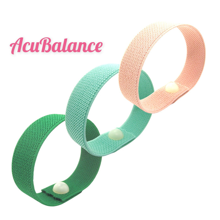 AcuBalance Hot Flash Bracelet- Calming Anxiety Relief- Pain Free Acupressure- Waterproof Durable