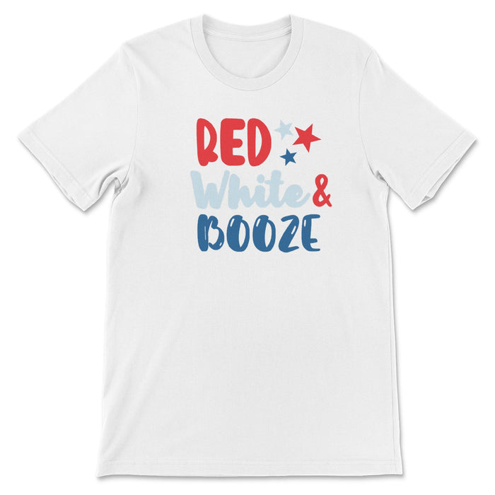 Red White & Booze Tee