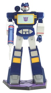 TRANSFORMERS SOUNDWAVE 9IN PVC STATUE