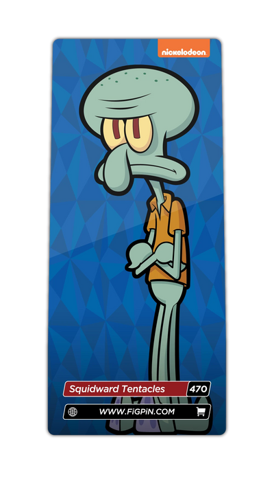 FiGPiN Classic: Nickelodeon - Squidward Tentacles #470
