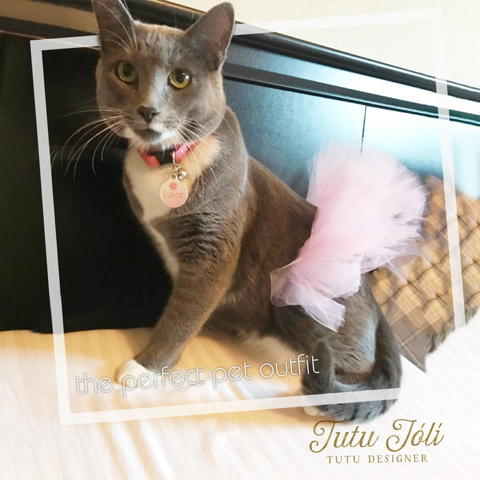 Light Pink Dog Tutu Skirt | XS-XXXL