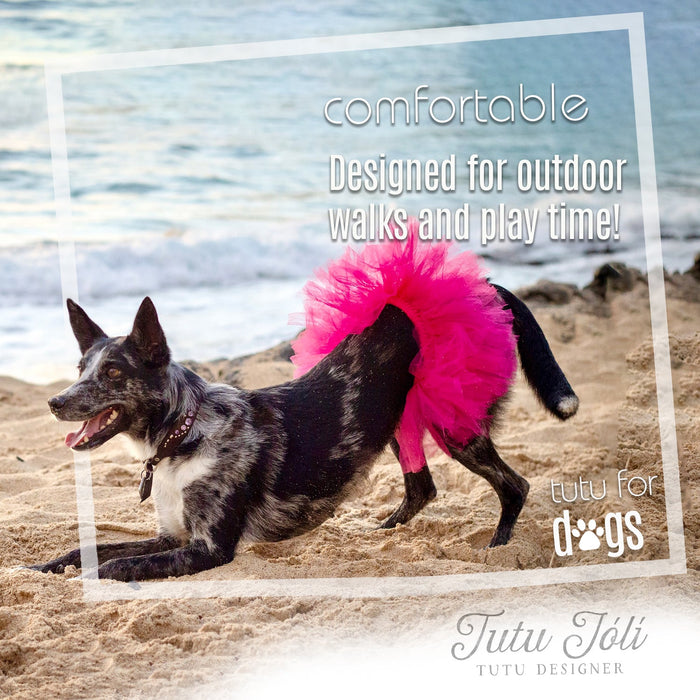 Hot Pink Dog Tutu Skirt | XS-XXXL