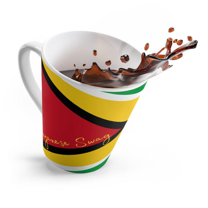 Guyana Flag Latte Mug