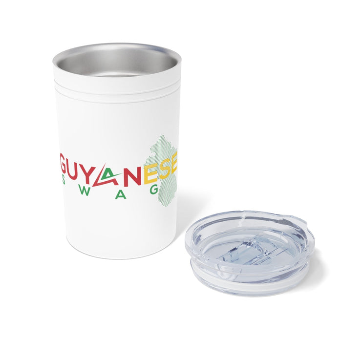 Guyanese Swag Guyana Map Vacuum Tumbler & Insulator, 11oz.