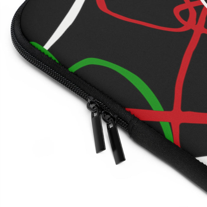 Guyanese Swag Ice Gold Green Laptop Sleeve