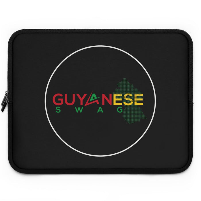 Guyanese Swag Guyana Map Laptop Sleeve