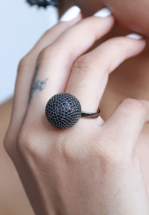 Aurosphere Statement Ring by Bombay Sunset