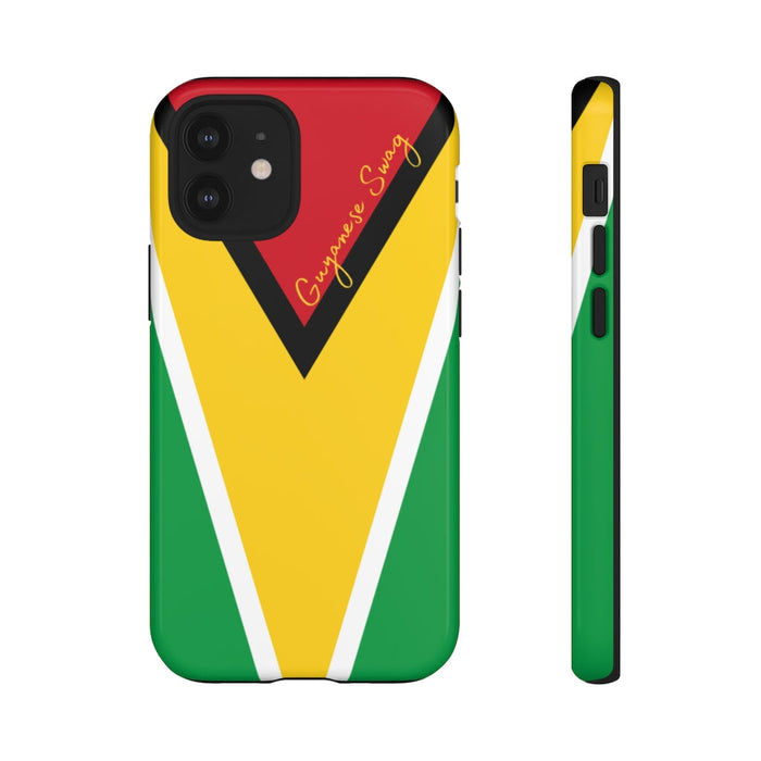 Guyanese Swag Guyana Flag Phone Tough Case