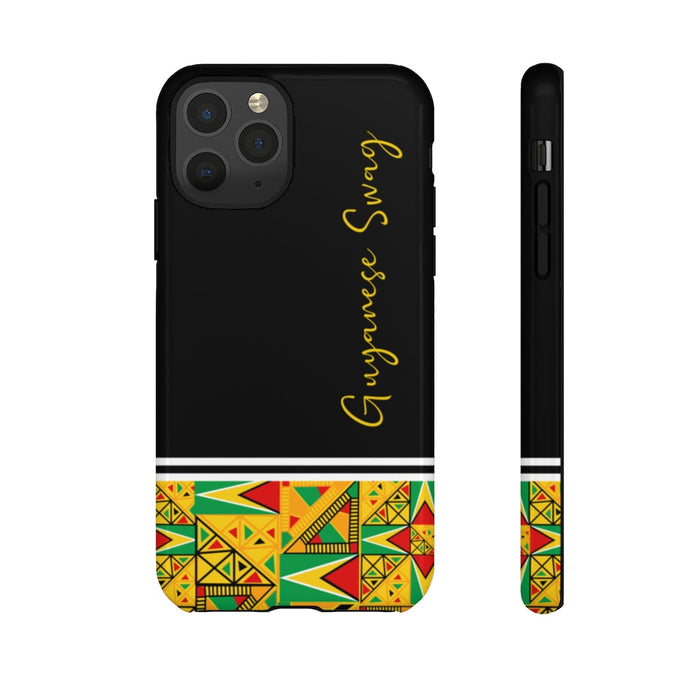 Guyanese Swag Guyana Tribal Print Tough Phone Case