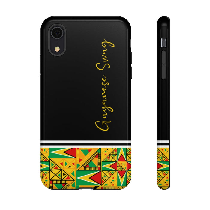 Guyanese Swag Guyana Tribal Print Tough Phone Case