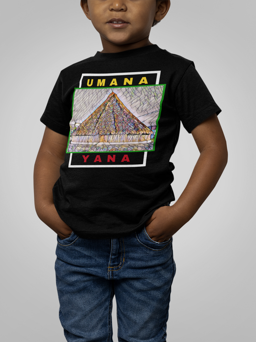 Guyana Umana Yana Unisex Kids Short Sleeve Tee