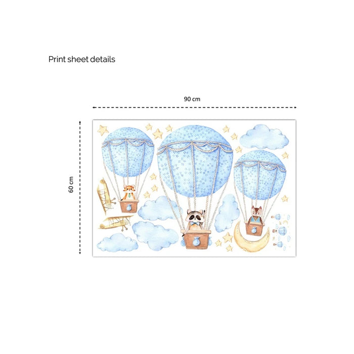 Blue Dreaming Balloons