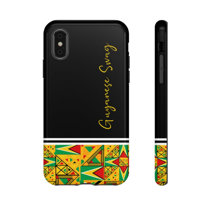 Guyanese Swag Guyana Tribal Print Tough Phone Case