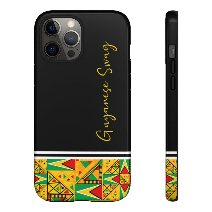 Guyanese Swag Guyana Tribal Print Tough Phone Case