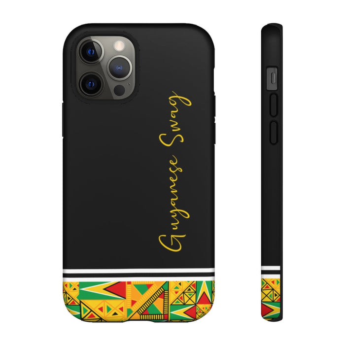 Guyanese Swag Guyana Tribal Print Tough Phone Case