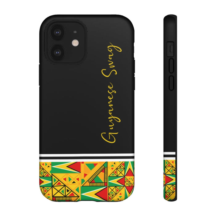 Guyanese Swag Guyana Tribal Print Tough Phone Case