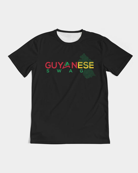 Guyanese Swag Guyana Map Men's Tee