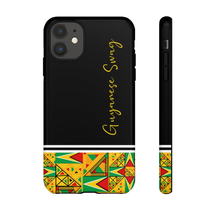 Guyanese Swag Guyana Tribal Print Tough Phone Case