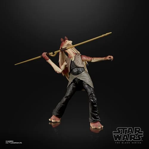 Star Wars The Black Series Deluxe Jar Jar Binks 6-Inch Action Figure