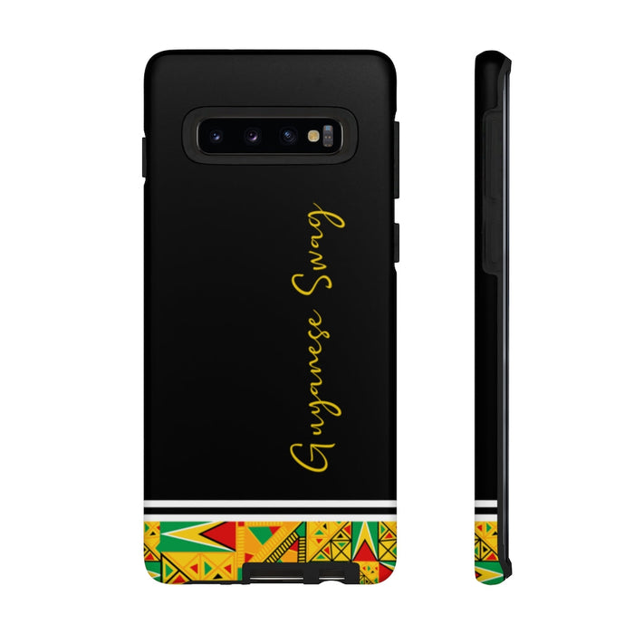 Guyanese Swag Guyana Tribal Print Tough Phone Case