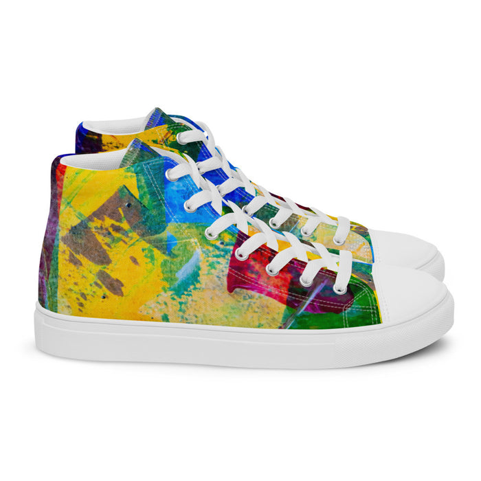 Gianneli Colours Handmade Women’s High Top Canvas Shoes