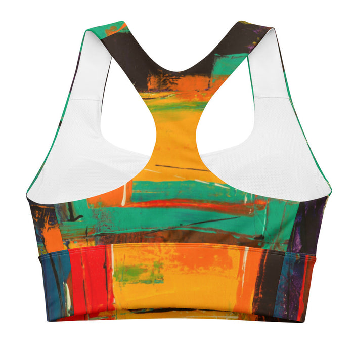 Gianneli Colours Longline Sports Bra