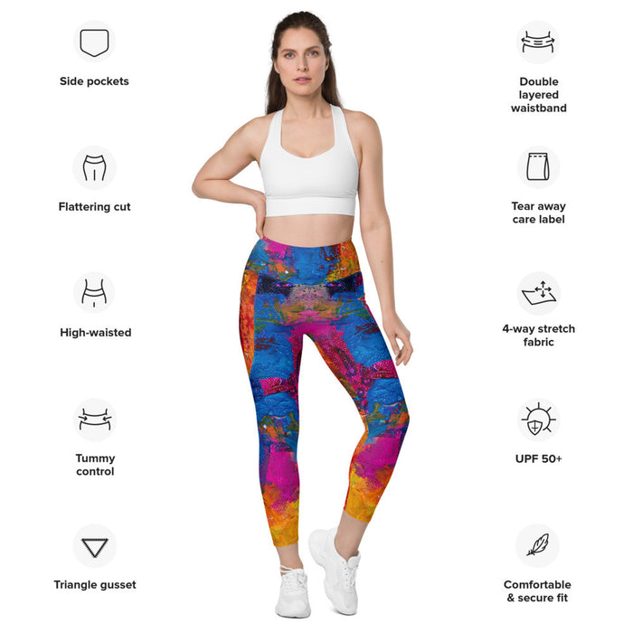 Gianneli Colours Leggings With Pockets
