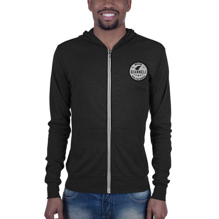 Heal The World Unisex Zip Hoodie by Gianneli