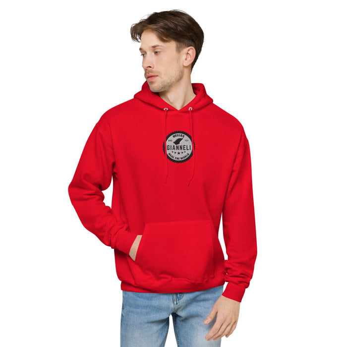 Heal The World Unisex fleece hoodie by Gianneli