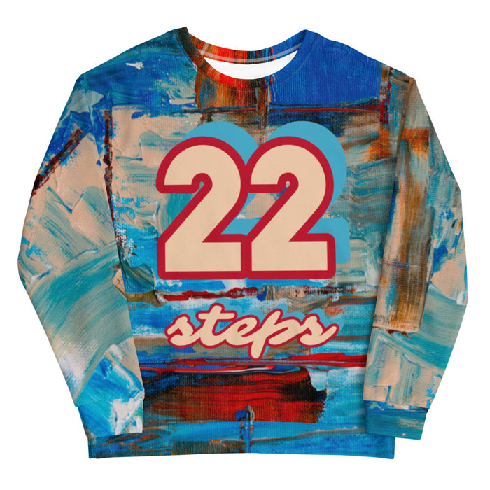 22 STEPS Unisex Sweatshirt by Gianneli
