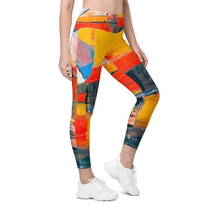 Gianneli Colours Leggings with Pockets