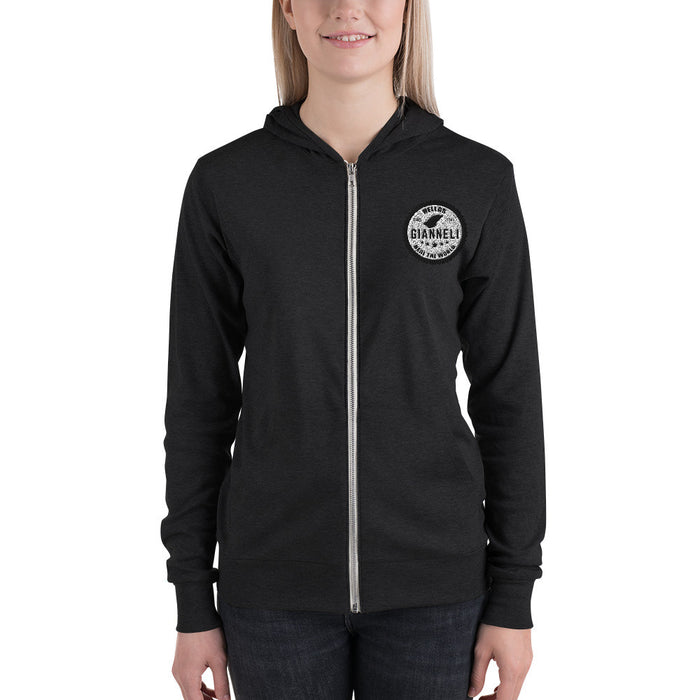 Heal The World Unisex Zip Hoodie by Gianneli