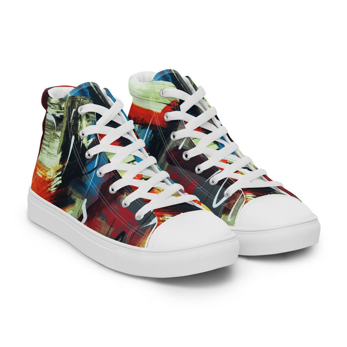 Gianneli Colours Handmade Women’s High Top Canvas Shoes