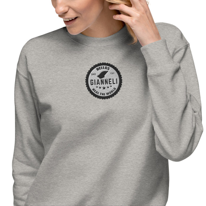 Heal The World Unisex Fleece Pullover by Gianneli